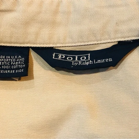 Polo Ralph Lauren Men’s Vintage Classic RL Jacket. Made in the USA. Tan.… - Picture 6 of 9